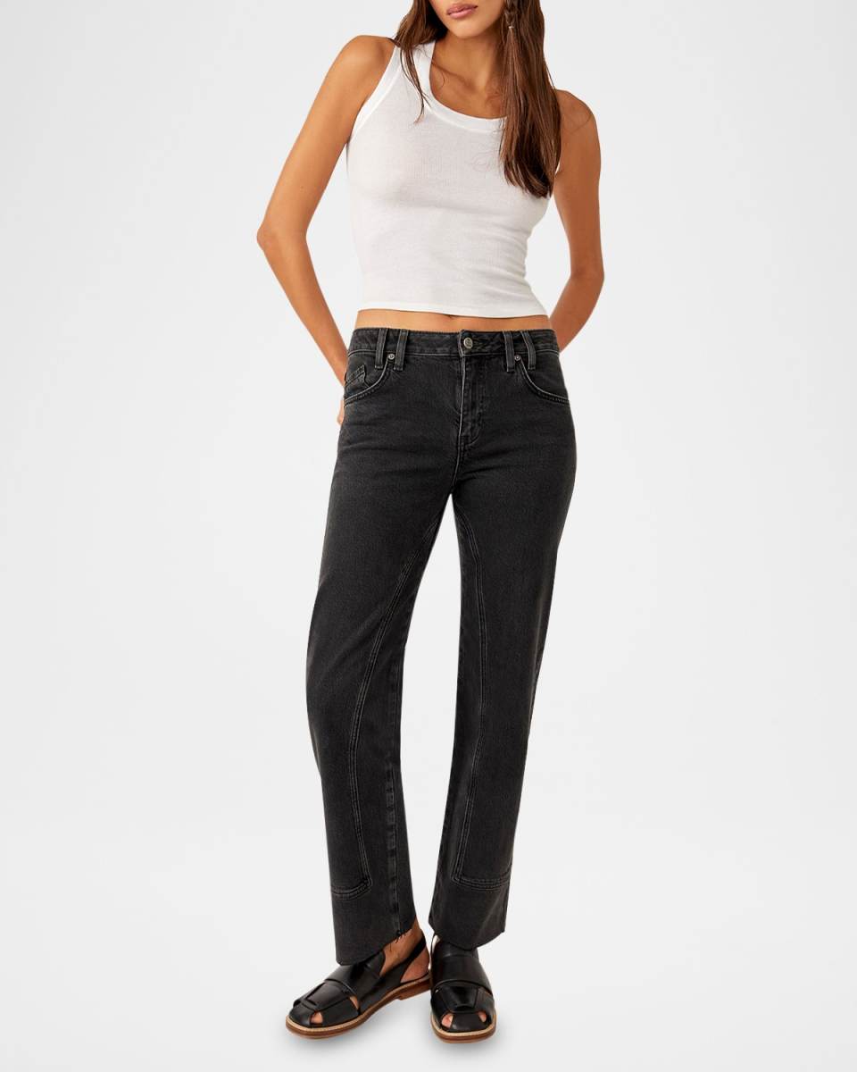 We The Free Risk Taker Mid-Rise Jeans